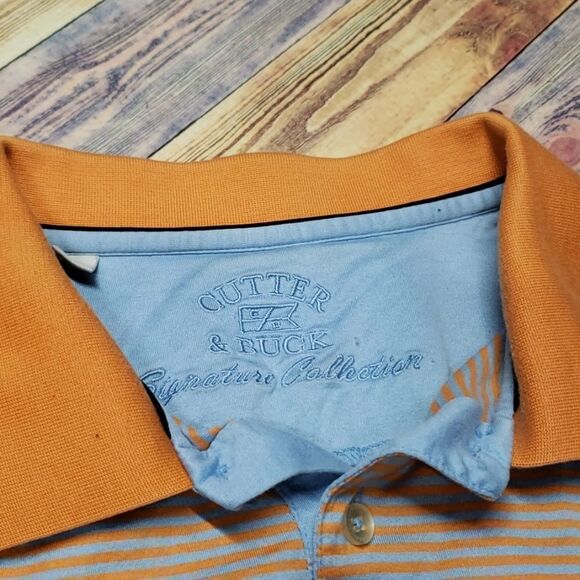 CUTTER AND BUCK SIGNATURE COLLECTION POLO LARGE - Picture 3 of 5